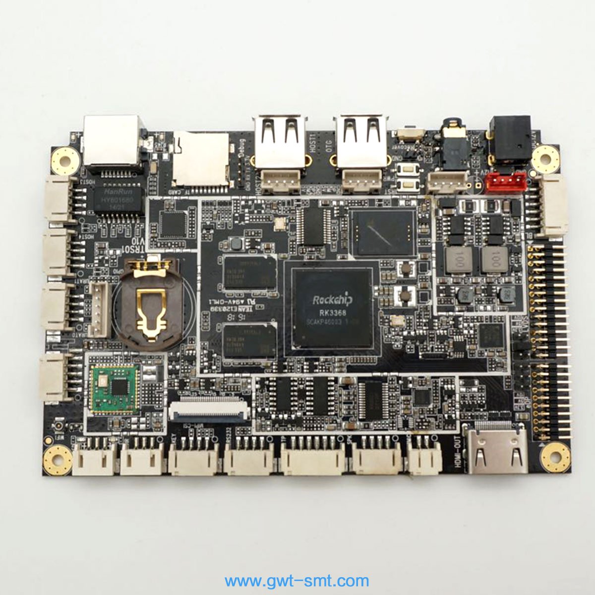 RK3368-smt貼片加工，礦機(jī)主板smt加工，DIP插件后焊